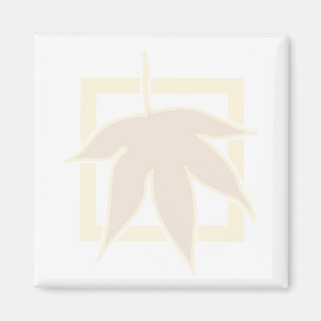 Íman Folha de Pastel Autumn (Frente)