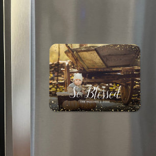 Íman Folha de prova assim abençoada da foto do brilho