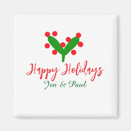 Íman Folha verde casal verde