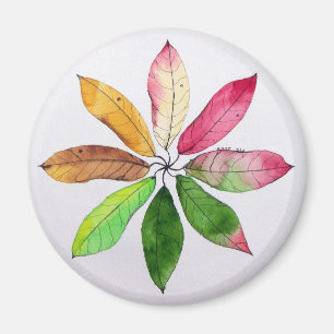 Íman Folhas da mandala