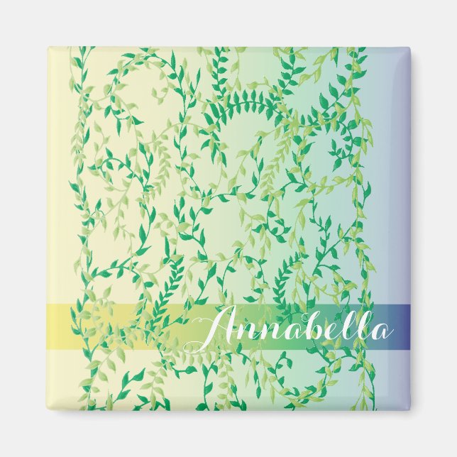 Íman Folhas dançantes (Frente)