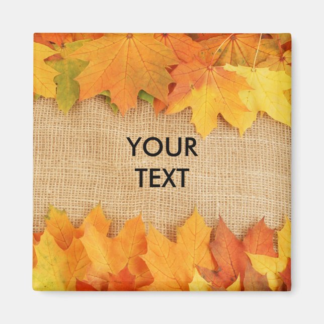 Íman Folhas de outono (Frente)