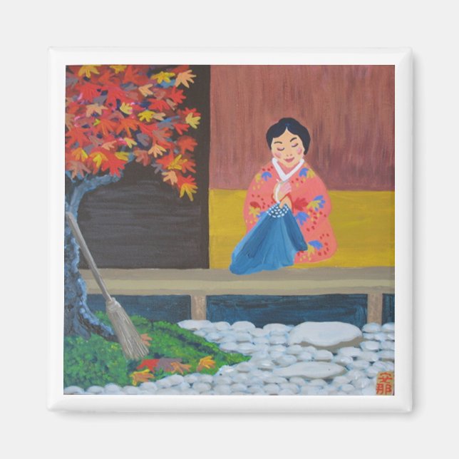 Íman Folhas de outono (Frente)