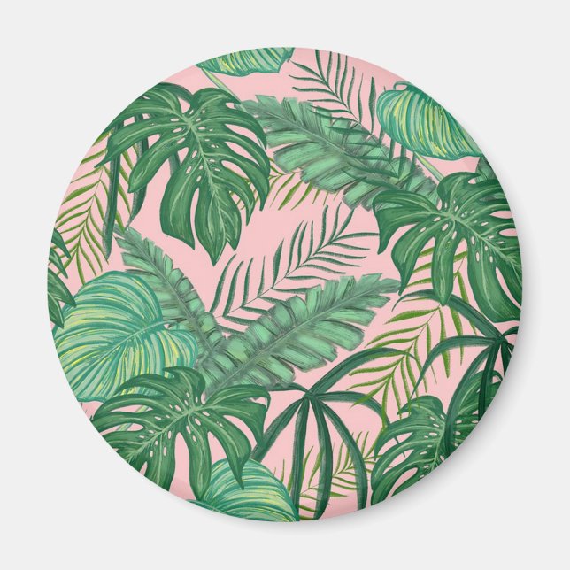 Íman Folhas tropicais (Frente)