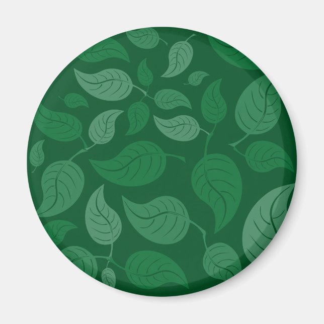 Íman Folhas verdes (Frente)