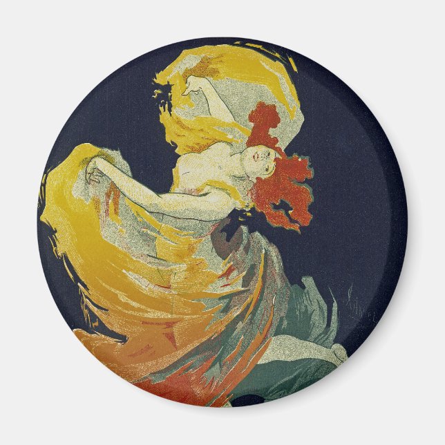 Íman Folies Berger ~ La Loie Fuller (Frente)