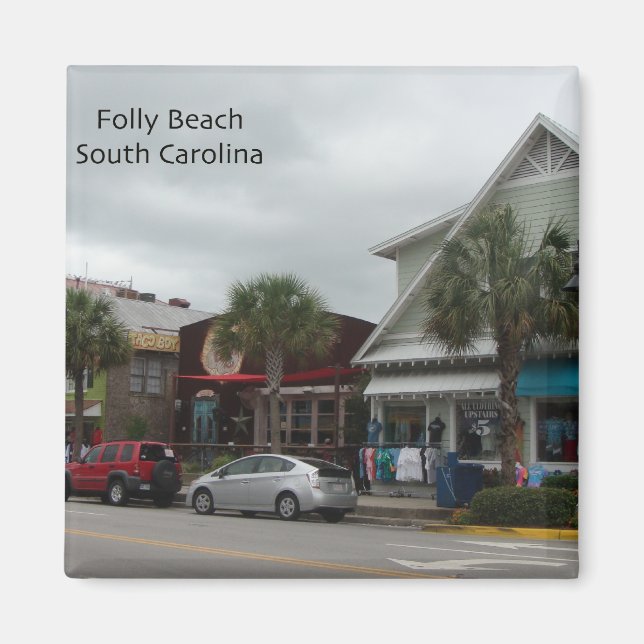 Íman Folly Beach Strip (Frente)