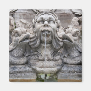 Íman Fontana del Panteão (1575) projetou por Giacomo