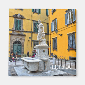 Íman Fontana della Pupporona, Lucca, Itália