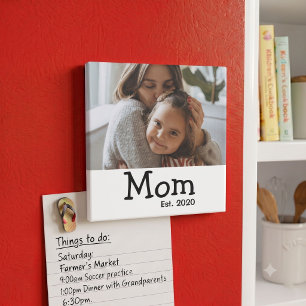 Íman Fonte caprichosa preta 'Mom Est'