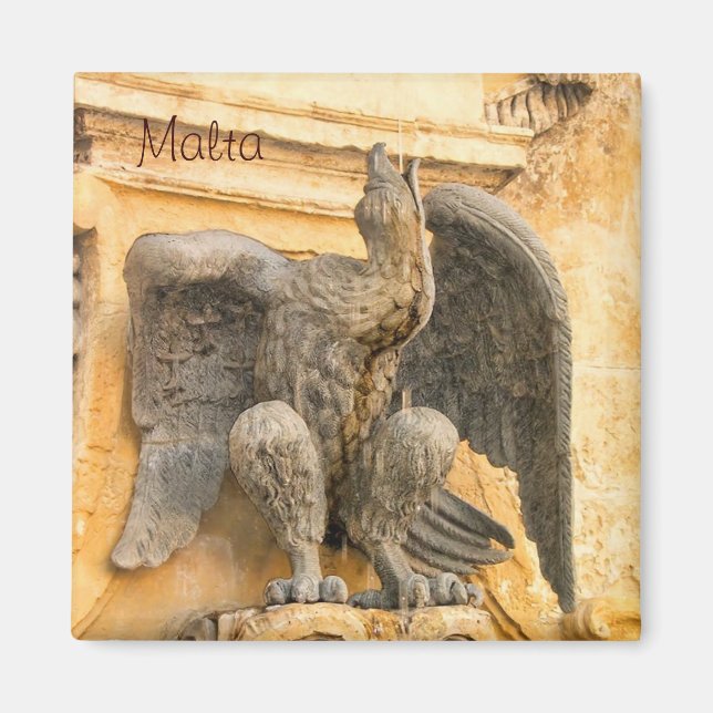 Íman Fonte de Eagle em La Valetta (Frente)