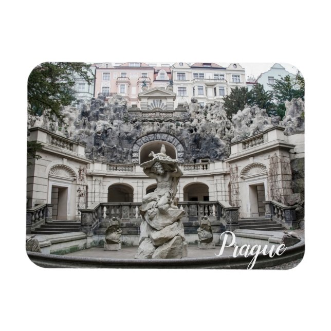 Íman Fonte de pedra no Imã de Fotografias Flexível de P (Horizontal)