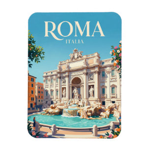 Íman Fonte de Trevi Itália