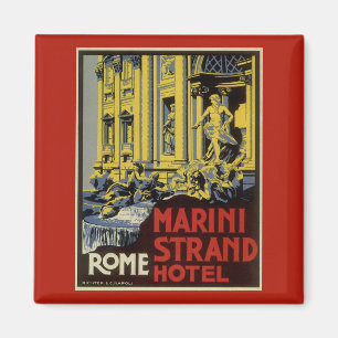 Íman Fonte de Trevi Vintage, Hotel Marini Strand, Roma