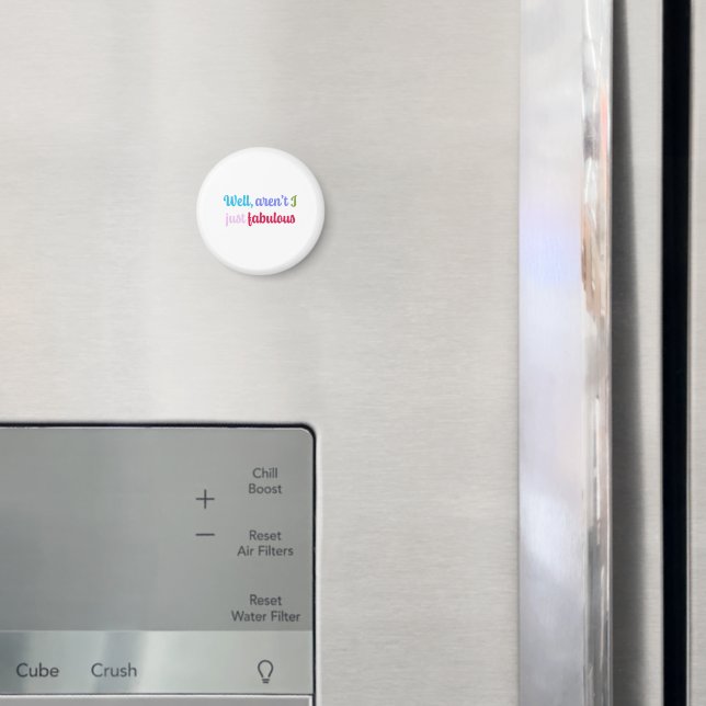 Íman Fonte Legal Multicolor e Frase Atrevida (In Situ (Fridge))