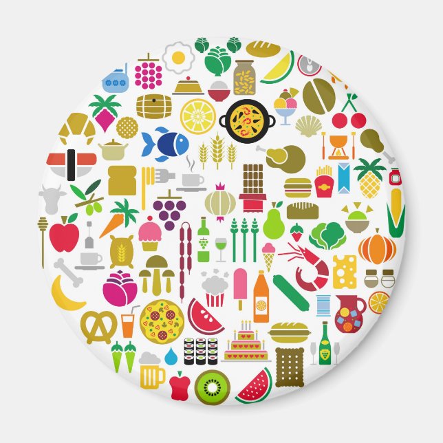 Íman food magnet (Frente)
