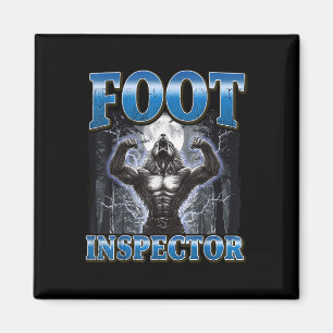 Íman Foot Inspetor Funny Werewolf Meme
