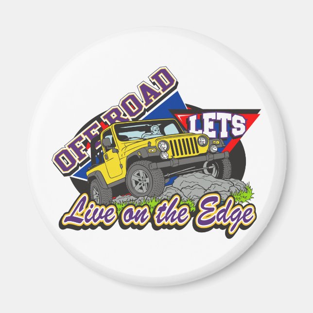 Íman Fora Da Estrada Na Borda (Frente)