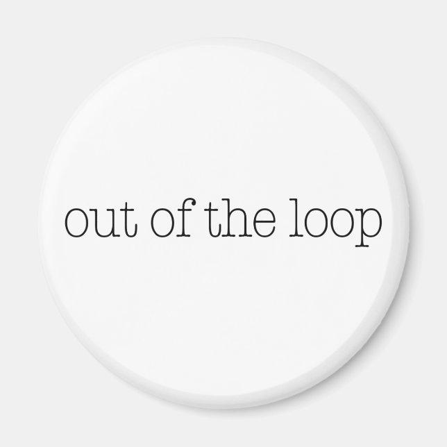Íman Fora Do Loop (Frente)