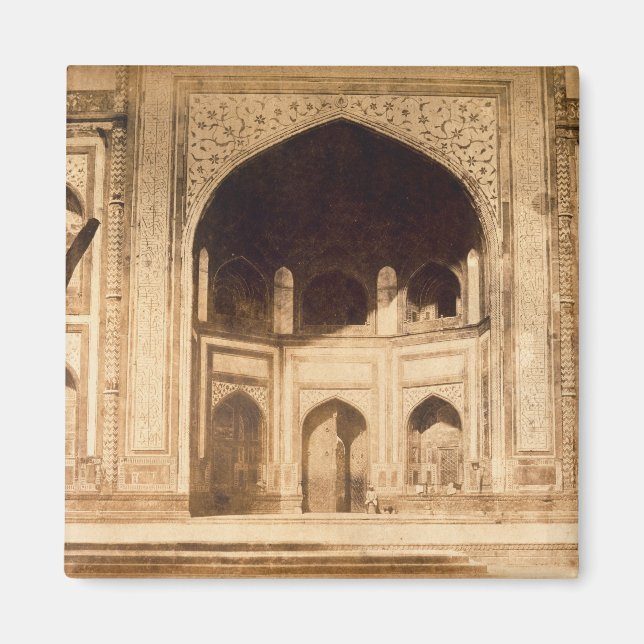 Íman Fora do Taj Mahal, provavelmente ilustrado em 'Ph (Frente)