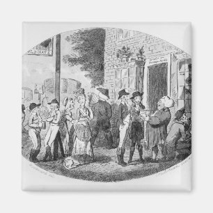 Íman Fora do velho tapete de chapéus