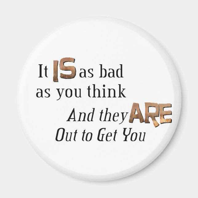 Íman Fora para te pegar (Frente)