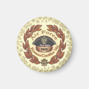 Íman Força Aérea Coreana Conflict Vet Magnet