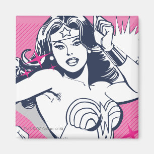 Íman Força e potência da mulher maravilhosa