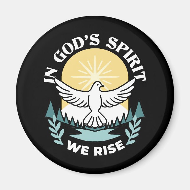 Íman Força Espiritual em Deus - Assustador do Cristão (Frente)