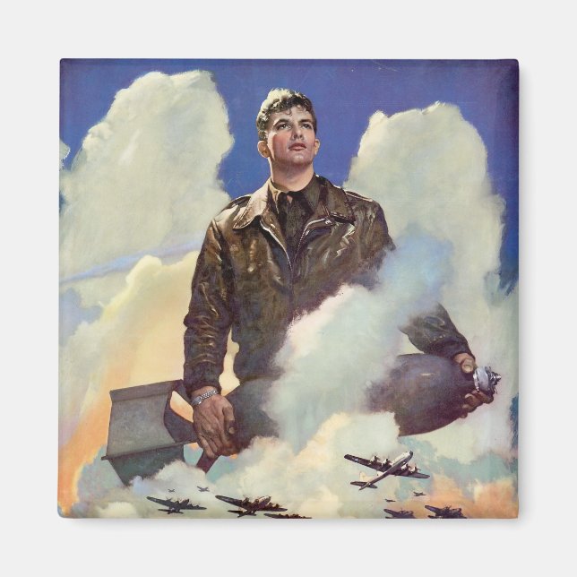 Íman Forças Aéreas do Exército (Frente)