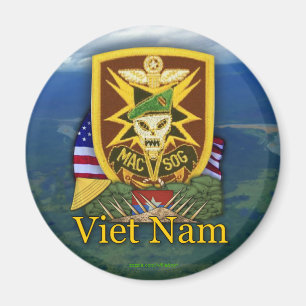 Íman forças especiais green berets mac v sog nam Magnet