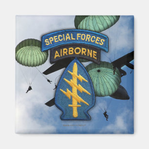 Íman forças especiais, veteranos verdes de beretas