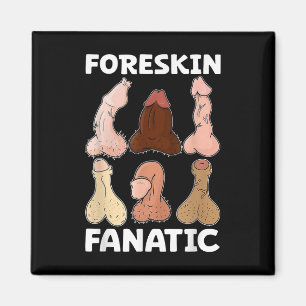 Íman Foreskin Fanatic Funny Girls Trip Gag Adult Memóri