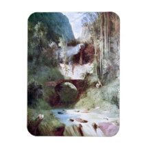 Forest Canyon (por Carl Blechen)