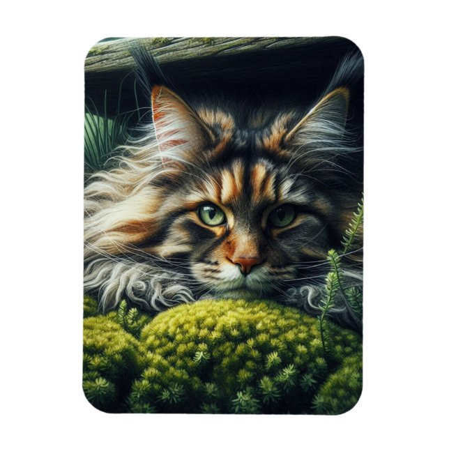 Íman Forest Guardian Feline (Vertical)