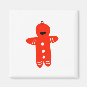 Íman forma de ursinho vermelho design cãozinho