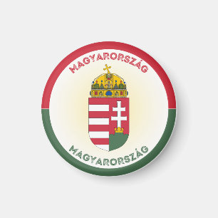 Íman Forma do Círculo de Casaco de Armas da Hungria