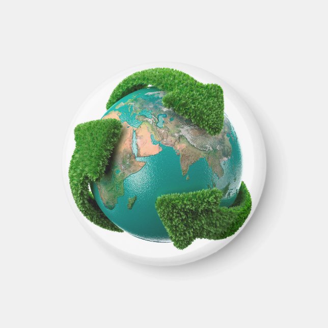 Íman Forma: Redondo (Frente)