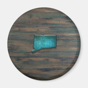 Íman Forma Rustic Teal Connecticut