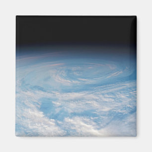 Íman Formação Circular De Nuvens Sobre O Oceano Pacífic