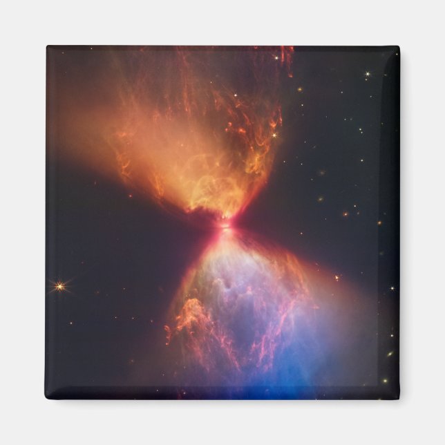 Íman Formação de protoestrela de ampulheta JWST (Frente)