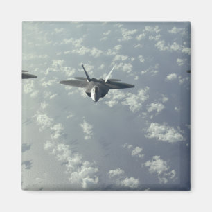 Íman Formação de três navios de Raptores F-22