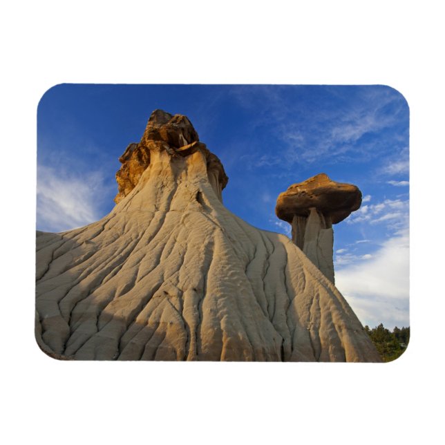 Íman Formações de Badlands no Parque Estadual Makoshika (Horizontal)