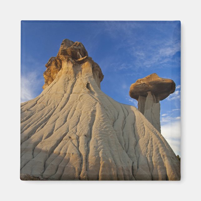 Íman Formações de Badlands no Parque Estadual Makoshika (Frente)