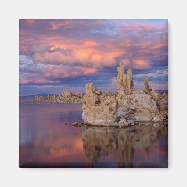 Íman Formações de Tufa no Mono Lake (Frente)