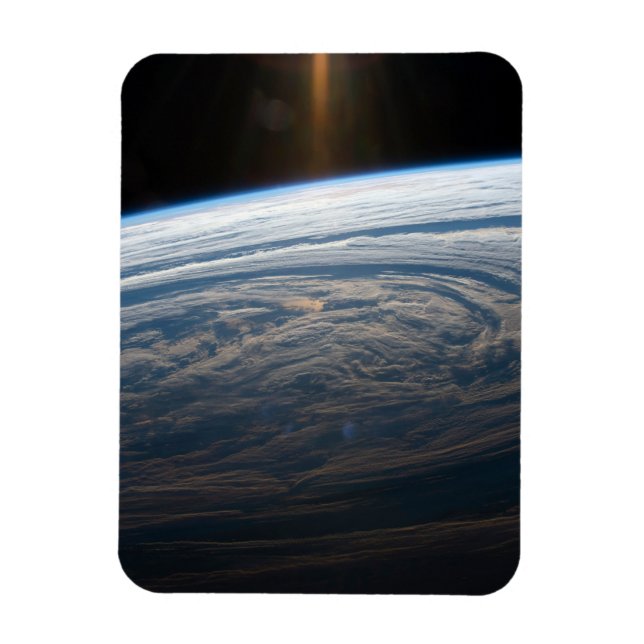 Íman Formações Nuvens No Oceano Índico Sul. (Vertical)