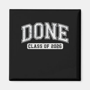 Íman Formado Turma de 2026 Graduado Engraçado Formatura