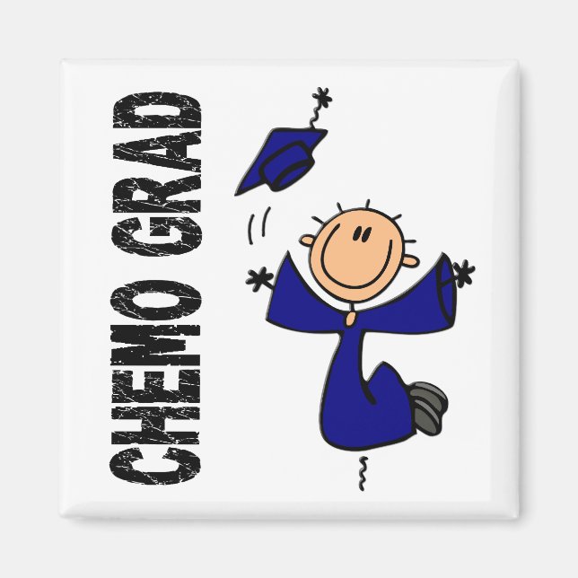 Íman Formando CHEMO Azul 1 (Cancer Colon) (Frente)