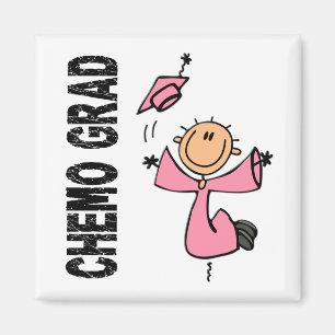 Íman FORMANDO cor-de-rosa 1 de CHEMO (cancro da mama)