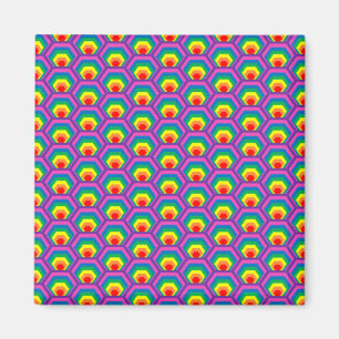 Íman formas Abstrato coloridas